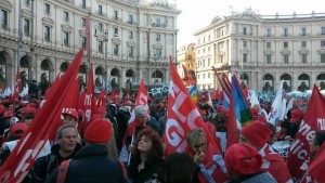 Manifestazione del 28 novembre a Roma. Mobilitazione riuscita.