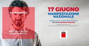 Manifestazione Nazionale 17 giugno a Roma